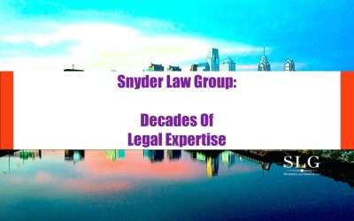 Snyder Law Group: Decades Of Legal Expertise